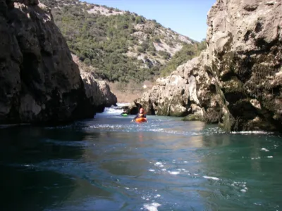 dans le canyon